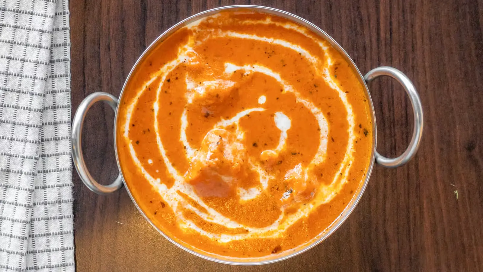 Delicious Butter Chicken dish at Zaika of India in Beaumont, AB